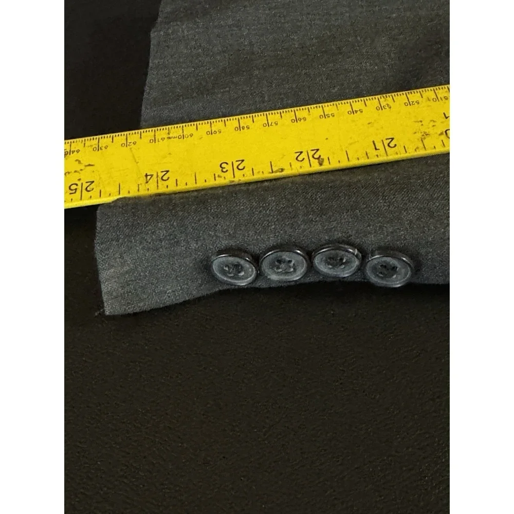 Corbin Ltd Gray‎ 2 Piece Suit Mens Blazer Pants USA Made Union Wool 42R